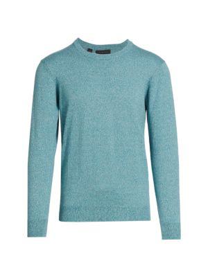 Marled Cotton Crewneck Sweater商品第6张图片规格展示