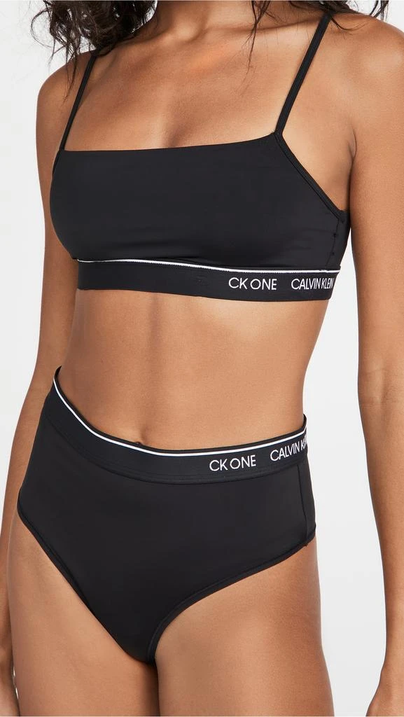 商品Calvin Klein|Calvin Klein Underwear CK One Micro 无衬里休闲文胸,价格¥127,第2张图片详细描述