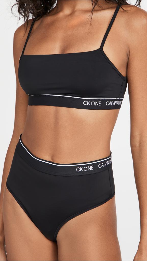 商品Calvin Klein|Calvin Klein Underwear CK One Micro 无衬里休闲文胸,价格¥207,第4张图片详细描述