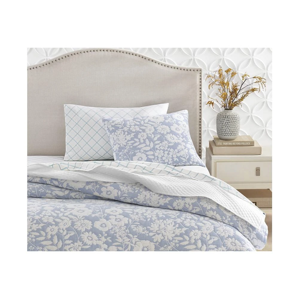 Silhouette Floral 3-Pc. Duvet Cover Set, King, Created for Macy's 商品