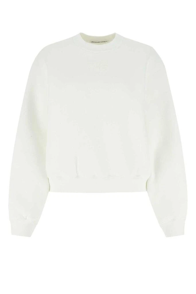 商品Alexander Wang|Alexander Wang Logo-printed Crewneck Sweatshirt,价格¥3345,第1张图片