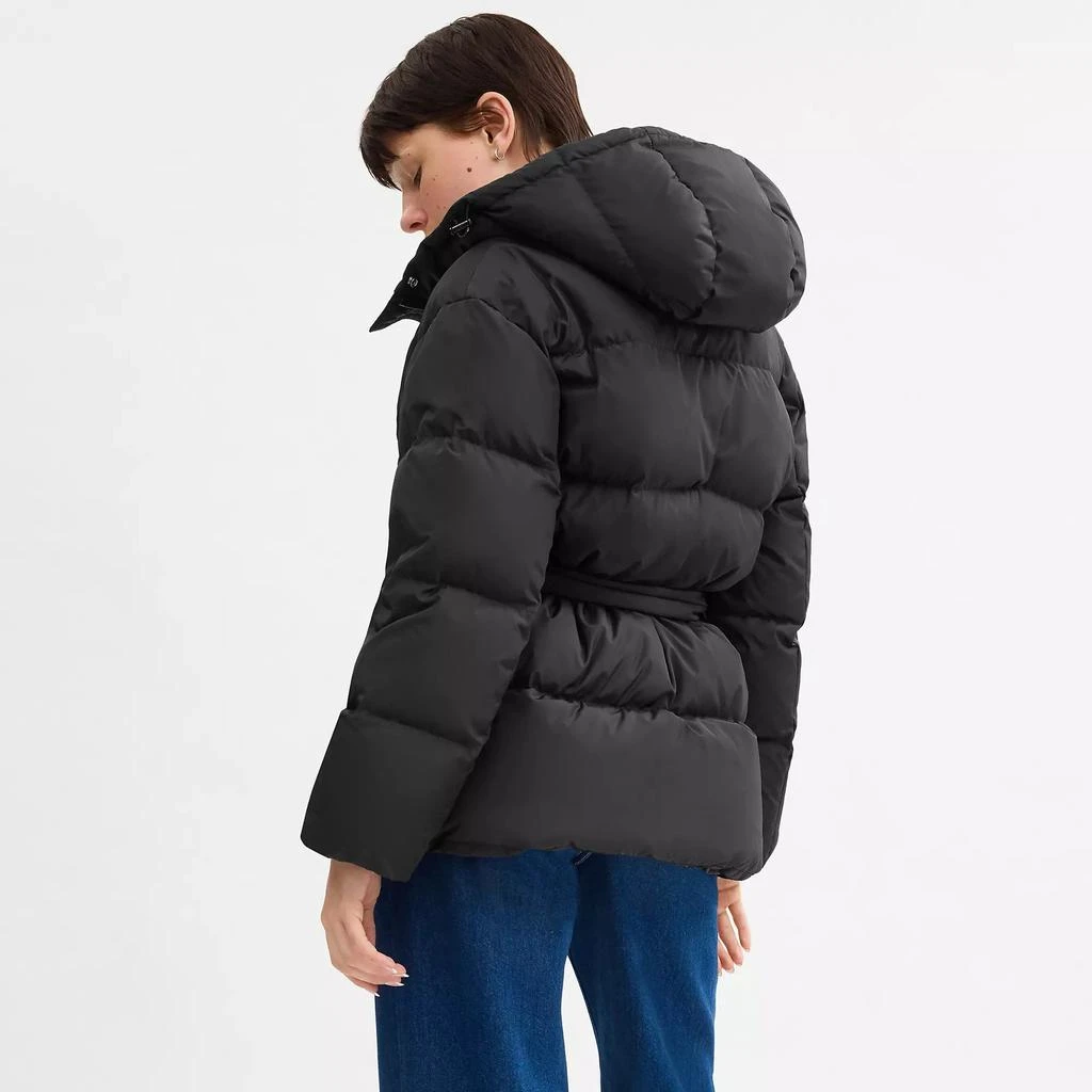 商品Coach|Short Puffer With Belt In Recycled Polyester,价格¥2177,第2张图片详细描述