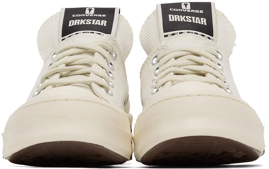 商品Rick Owens|Off-White Converse Edition DRKSTAR OX Sneakers,价格¥810,第2张图片详细描述