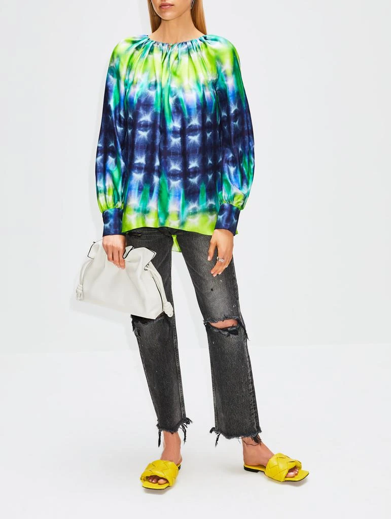 商品PRABAL GURUNG|Gathered Neck Blouse,价格¥1935,第2张图片详细描述