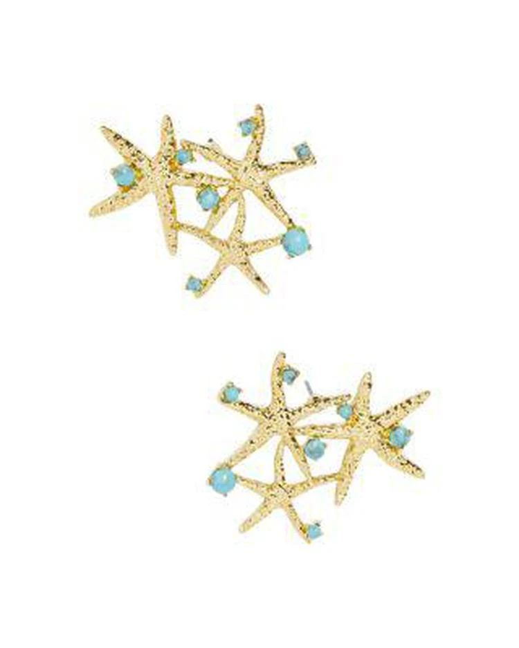 商品BAUBLEBAR|Syvota Starfish Cluster Stud Earrings,价格¥140,第1张图片