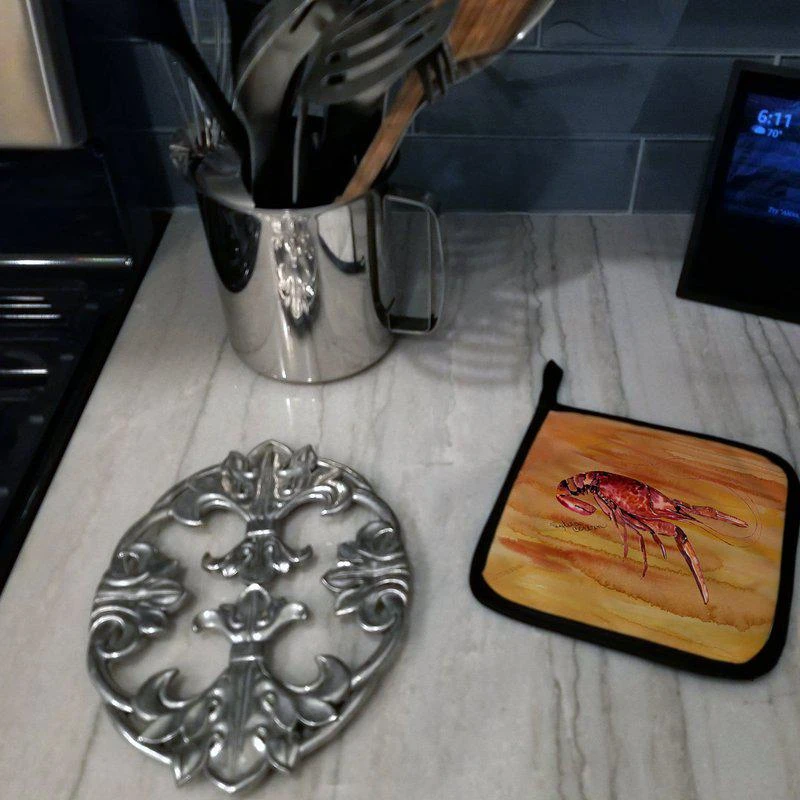 商品Caroline's Treasures|Crawfish Hot and Spicy Pair of Pot Holders,价格¥170,第2张图片详细描述