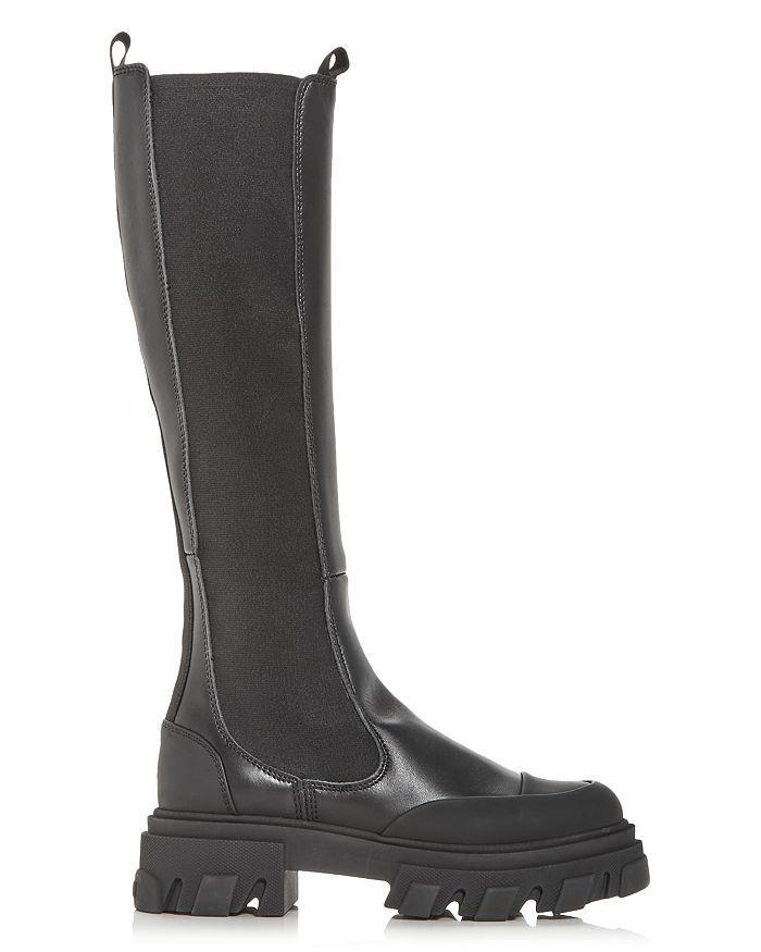 商品Ganni|Women's Tall Platform Chelsea Boots,价格¥4403,第4张图片详细描述