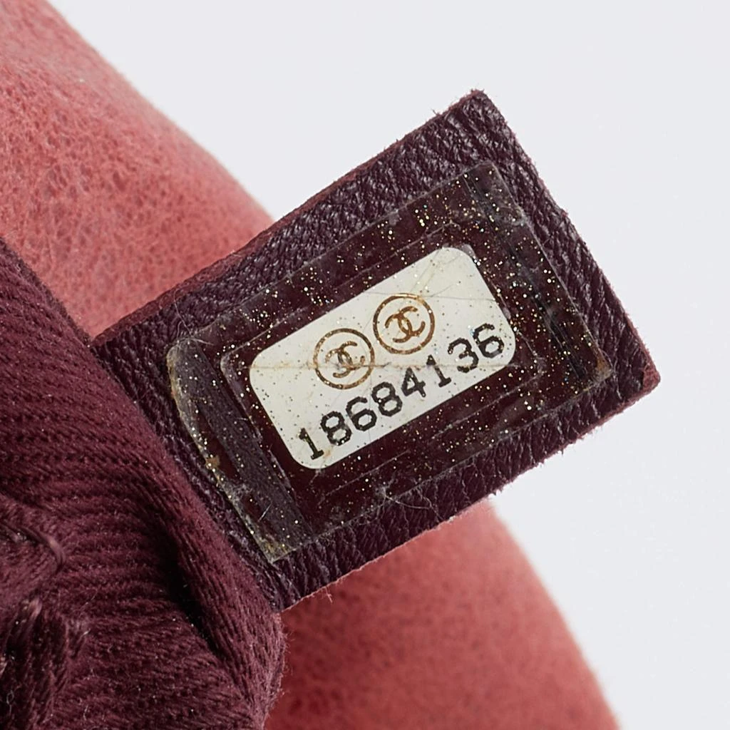 Chanel Burnt Red Quilted Suede Large Boy Flap Bag 商品