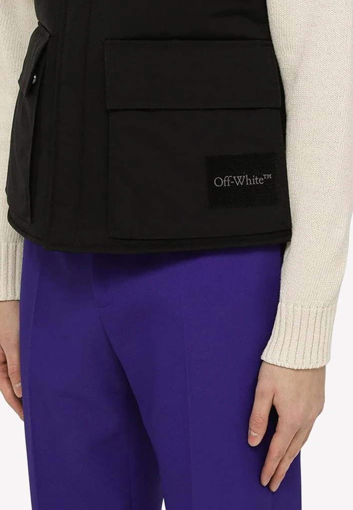 商品Off-White|Logo-Patch Field Vest,价格¥4665,第4张图片详细描述