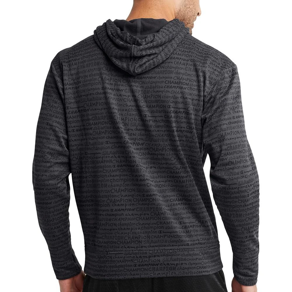 商品CHAMPION|Men's AOP Game Day Long-Sleeve Stretch Hoodie,价格¥135,第2张图片详细描述