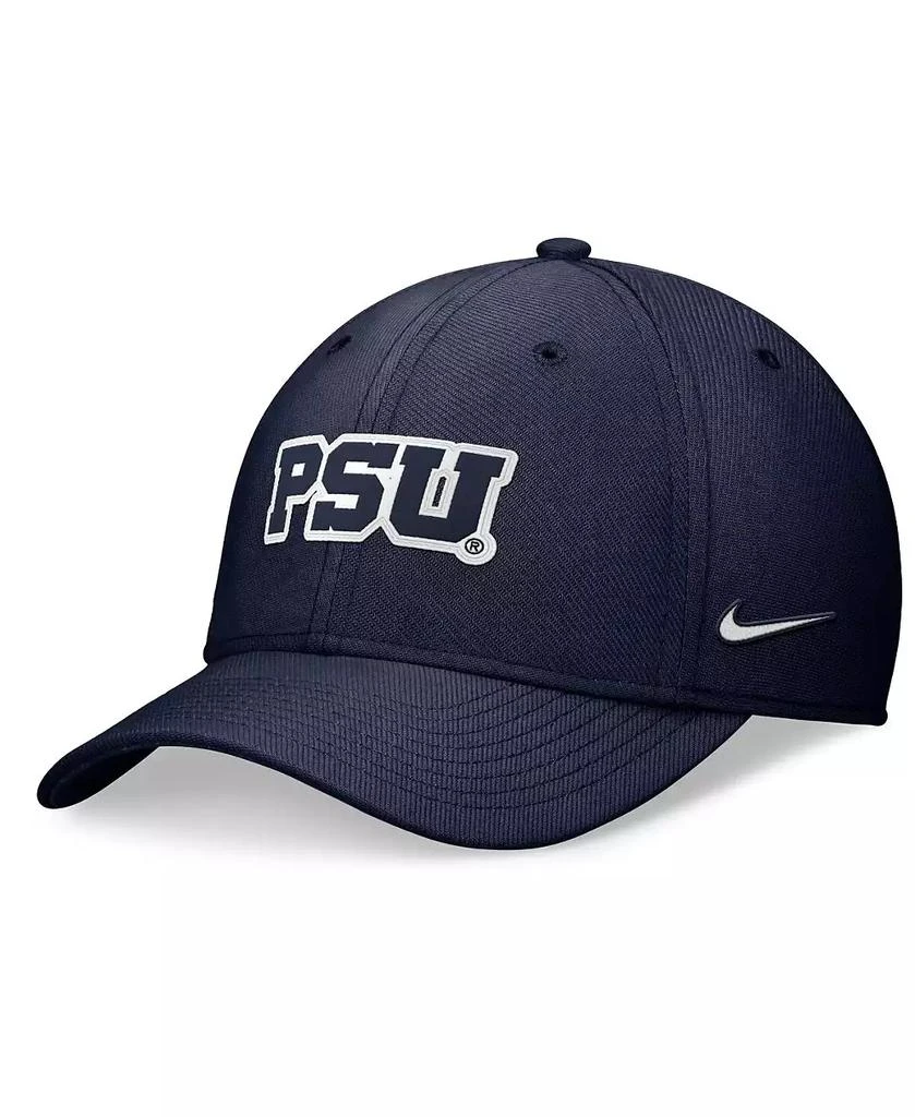 商品NIKE|Men's Navy Penn State Nittany Lions 2024 Sideline Flex Hat,价格¥187,第1张图片