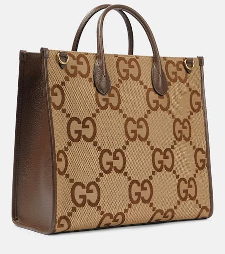 商品Gucci|Jumbo GG S号帆布托特包,价格¥18875,第4张图片详细描述