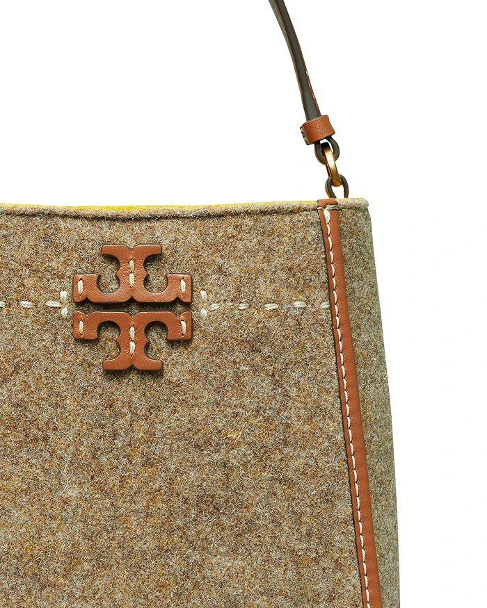 商品Tory Burch|McGraw Small Felt Bucket Bag,价格¥2978,第5张图片详细描述