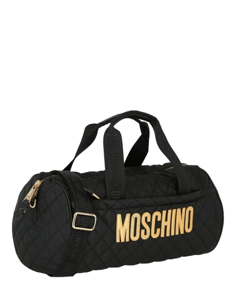 商品Moschino|Nylon Quilted Logo Duffel Bag,价格¥3768,第2张图片详细描述