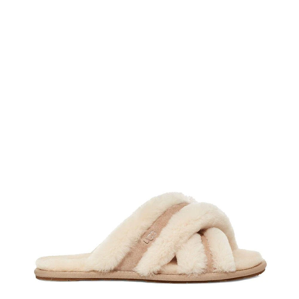 商品UGG|UGG Womens Scuffita Slipper Sand,价格¥709,第1张图片