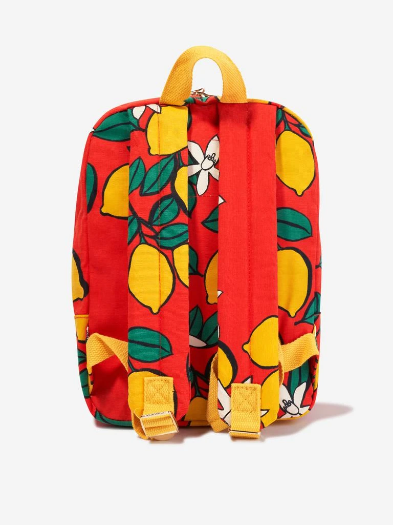 商品Mini Rodini|Girls Lemons Backpack in Red,价格¥320,第4张图片详细描述