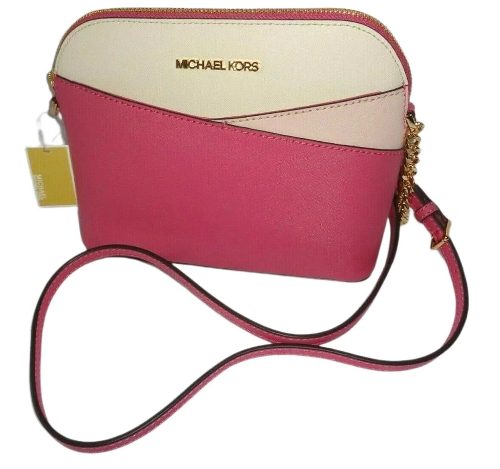 商品Michael Kors|Michael Kors Jet set Travel Medium Crossody Leather Handag,价格¥1025,第2张图片详细描述