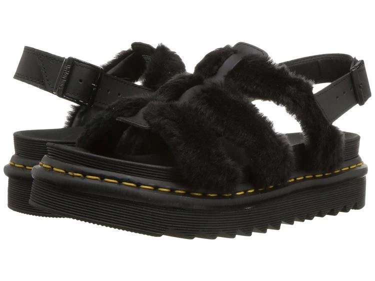 商品Dr. Martens|毛绒皮凉鞋,价格¥689,第1张图片