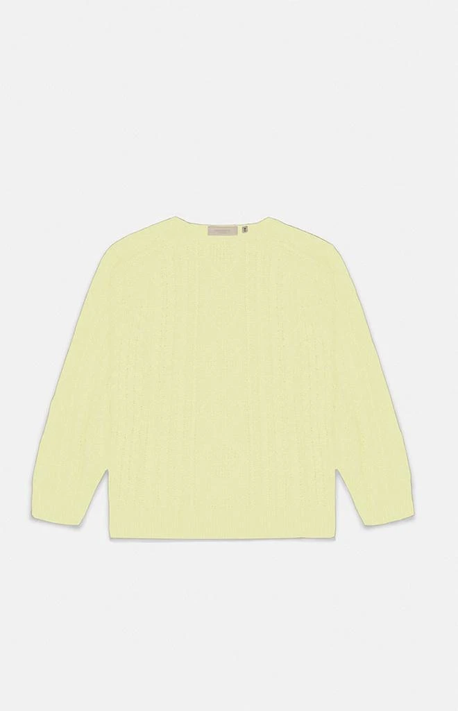 商品Essentials|Canary Cable Knit Sweater,价格¥471,第1张图片