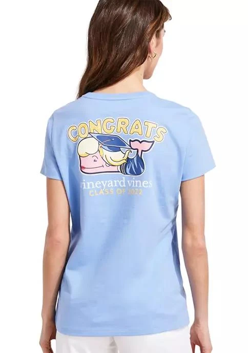 商品Vineyard Vines|Vines Graduation Whale T Shirt,价格¥94,第2张图片详细描述