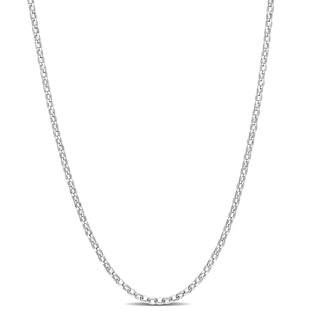 商品Mimi & Max|Rolo Chain Necklace in Sterling Silver, 20 in,价格¥255,第1张图片