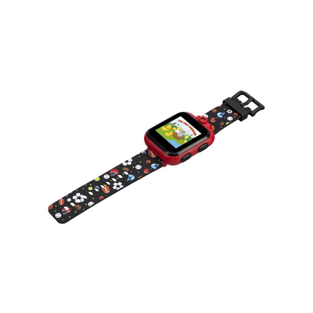 商品Playzoom|Kid's 2 Black Sports Print Tpu Strap Smart Watch,价格¥224,第3张图片详细描述
