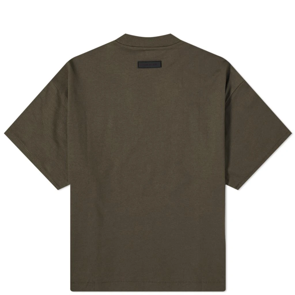 商品Essentials|Fear of God ESSENTIALS Spring Kids Crew Neck T-Shirt - Ink,价格¥166,第2张图片详细描述