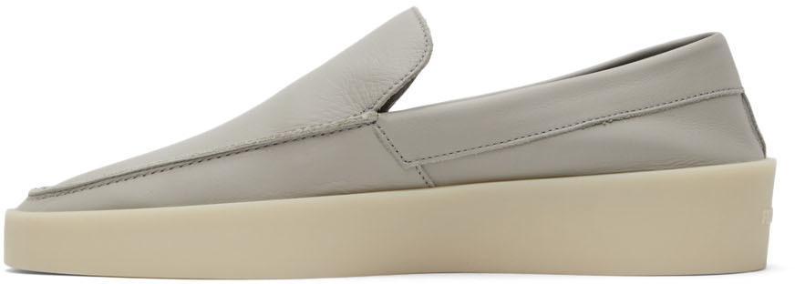 商品Fear of god|Grey Leather 'The Loafer' Loafers,价格¥4803,第5张图片详细描述