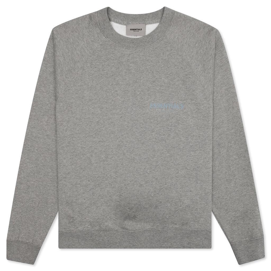 Fear of God Essentials Pullover Crewneck - Dark Heather Oatmeal商品第1张图片规格展示