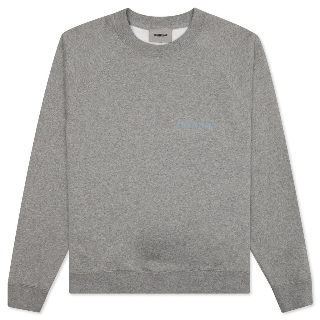 商品Essentials|Essentials Pullover Crewneck - Dark Heather Oatmeal,价格¥682,第1张图片