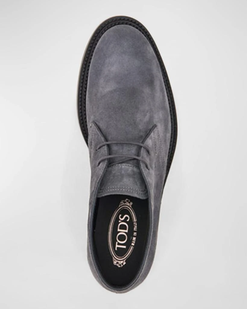 商品Tod's|Men's Water-Repellent Leather Chukka Boots,价格¥4944,第5张图片详细描述