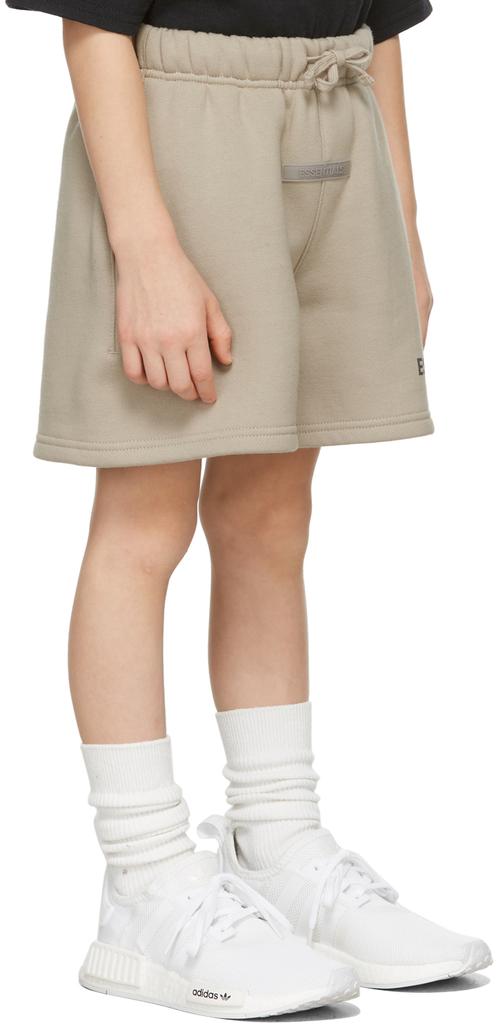Kids Tan Sweat Shorts商品第3张图片规格展示