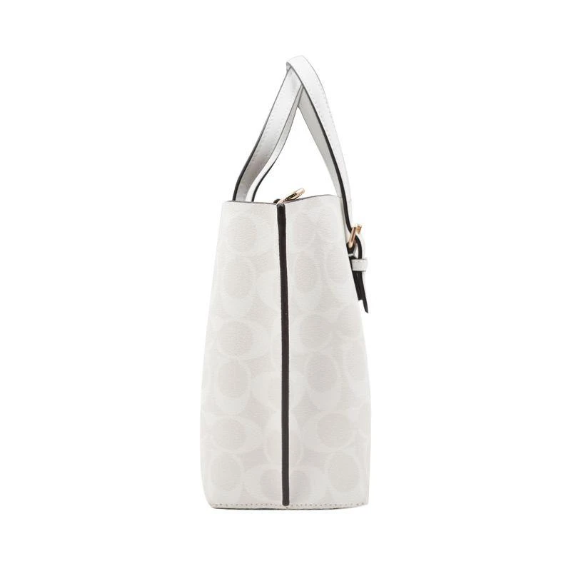 商品Coach|美国直邮COACH蔻驰奥莱款中号女士PVC配皮单肩斜挎4250新款女包,价格¥2921,第5张图片详细描述