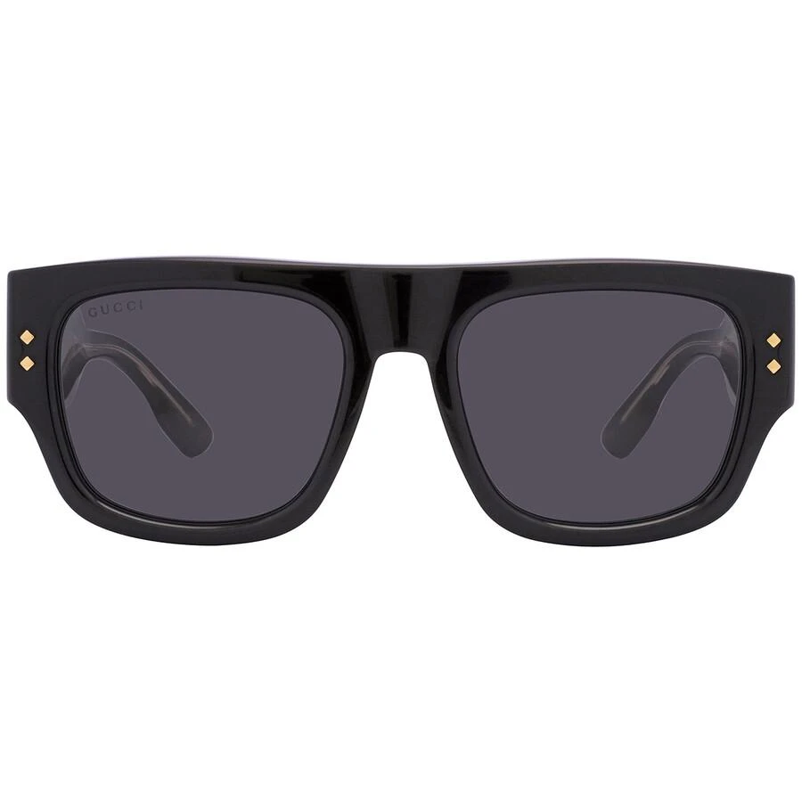 商品Gucci|Grey Square Men's Sunglasses GG1262S 001 54,价格¥1707,第1张图片