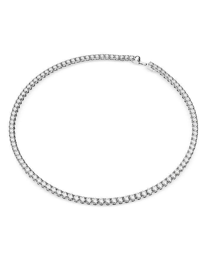 商品Swarovski|Matrix Crystal Tennis Necklace, 16.4",价格¥2233,第1张图片
