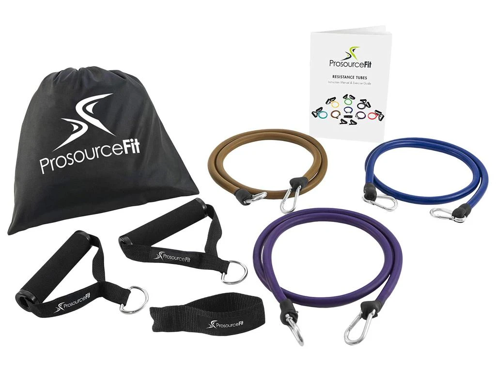 商品ProsourceFit|Xtreme Premium Heavy Duty Double Dipped Latex Stackable Resistance Bands Set,价格¥201,第1张图片