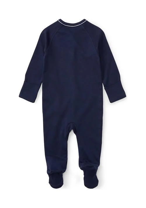 商品Ralph Lauren|Lauren Childrenswear Cotton Footed Coverall,价格¥297,第2张图片详细描述