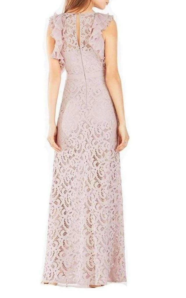 商品BCBG|Geanna Lace Blocked Gown,价格¥2772,第3张图片详细描述
