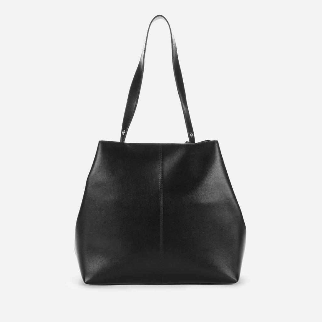 Núnoo Women's Chiara LWG Leather Shoulder Bag - Black商品第2张图片规格展示