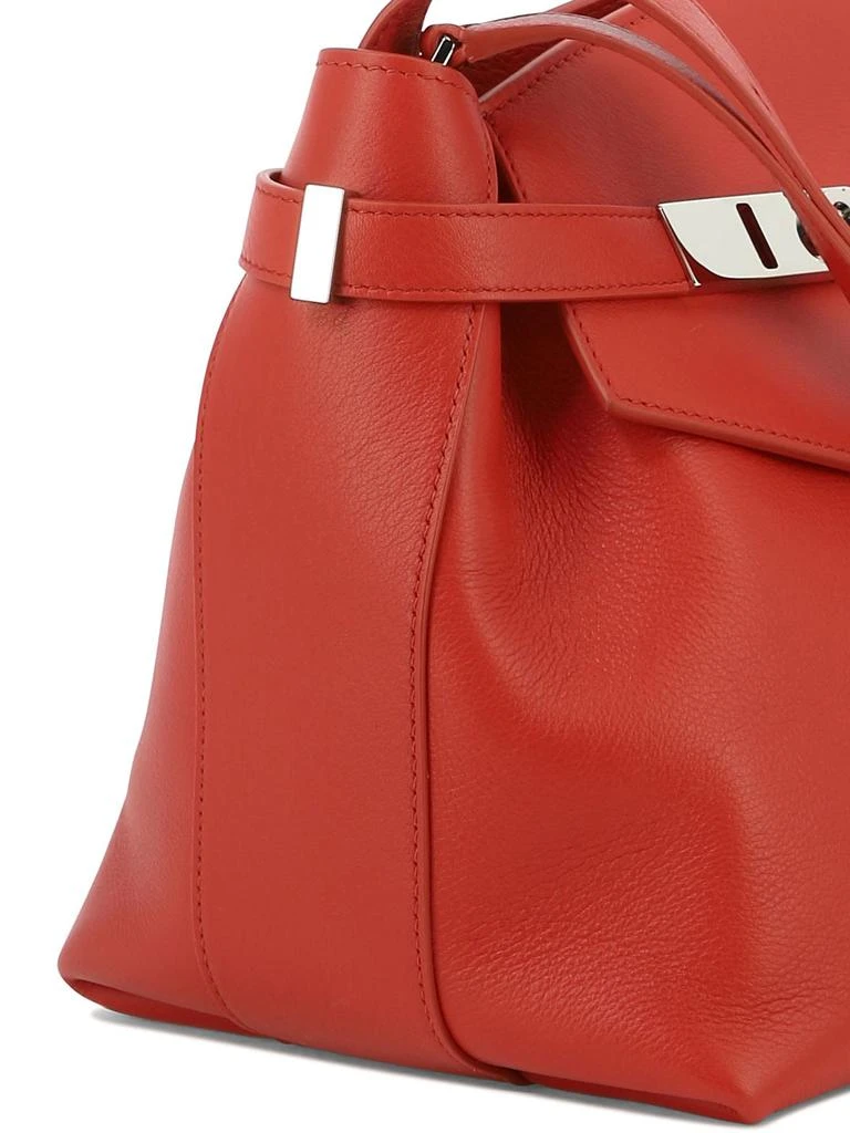 商品Salvatore Ferragamo|Hug Pouch Crossbody Bags Red,价格¥14445,第4张图片详细描述