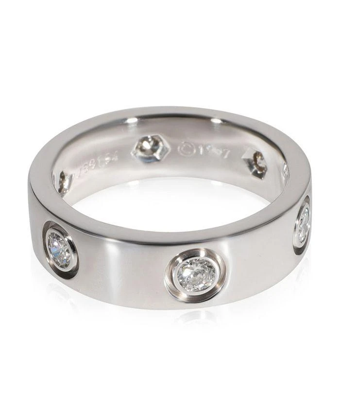 商品[二手商品] Cartier|Love 18K White Gold Ring,价格¥21390,第2张图片详细描述