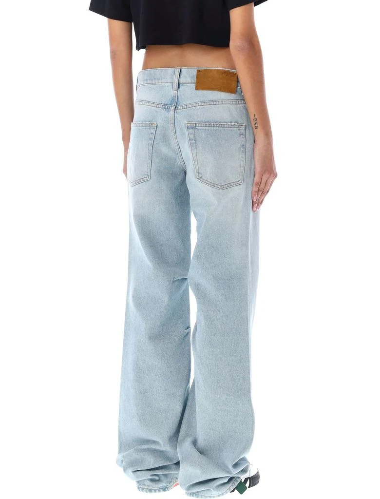 商品Off-White|Off-White Bleach Baby Low-Rise Flared Jeans,价格¥2204,第2张图片详细描述