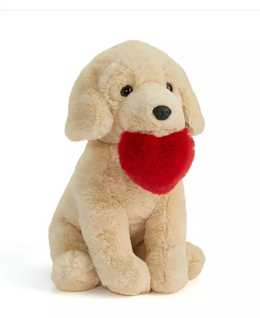 商品Geoffrey's Toy Box|12" Plush Heart Labrador, Created for Macy's,价格¥120,第1张图片