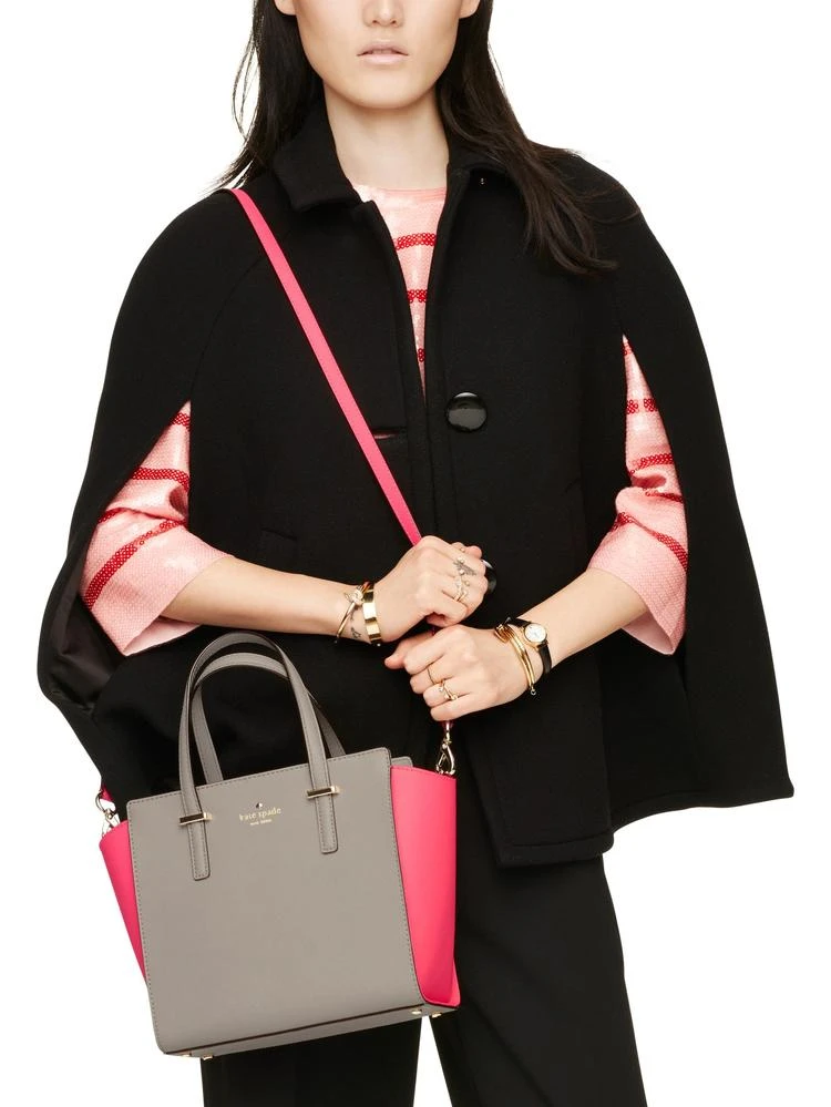 商品Kate Spade|拼色Cedar Street女士单肩手提包,价格¥1545,第2张图片详细描述