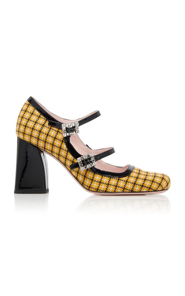 Roger Vivier - Mini Tres Vivier Pumps - Yellow - IT 38 - Moda Operandi商品第1张图片规格展示