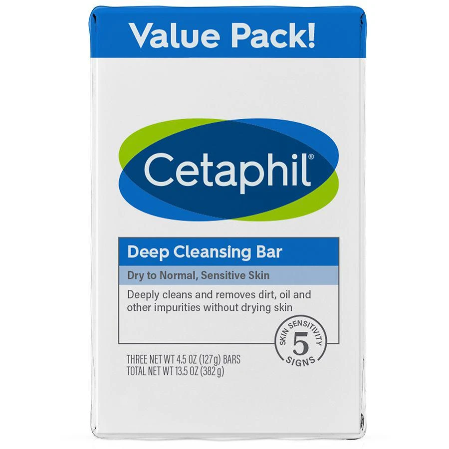 商品Cetaphil|Deep Cleansing Bars,价格¥67,第1张图片