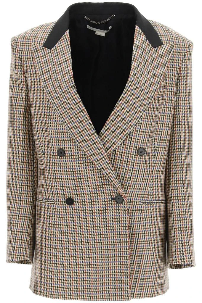 商品Stella McCartney|Stella mccartney meya jacket in houndstooth wool,价格¥5851,第1张图片