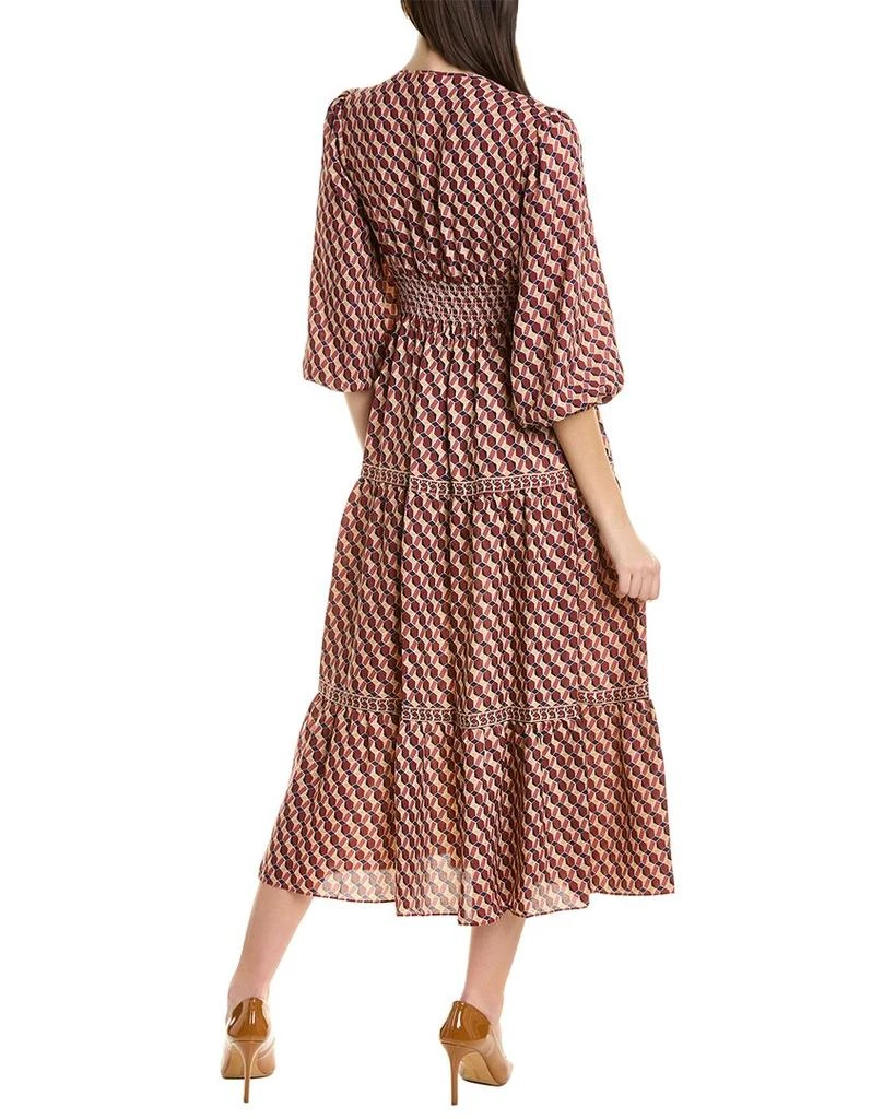 商品Max Studio|Max Studio Tiered Midi Dress,价格¥351,第2张图片详细描述