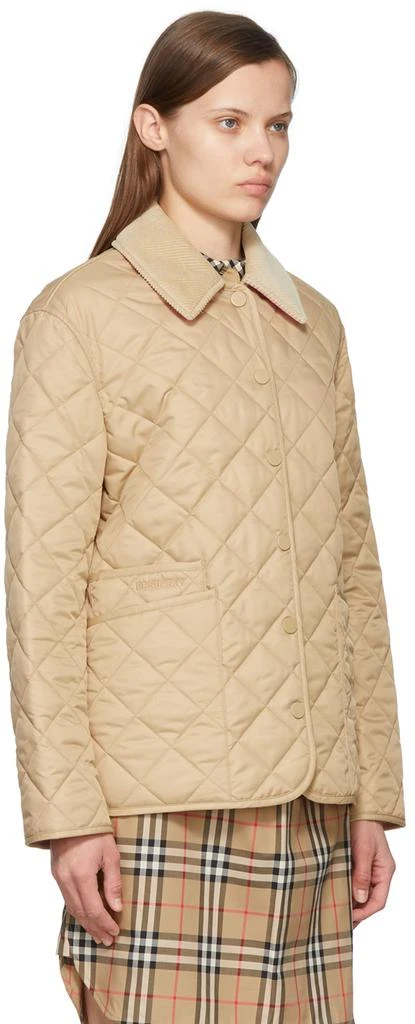 商品Burberry|Beige Polyester Jacket,价格¥8849,第2张图片详细描述