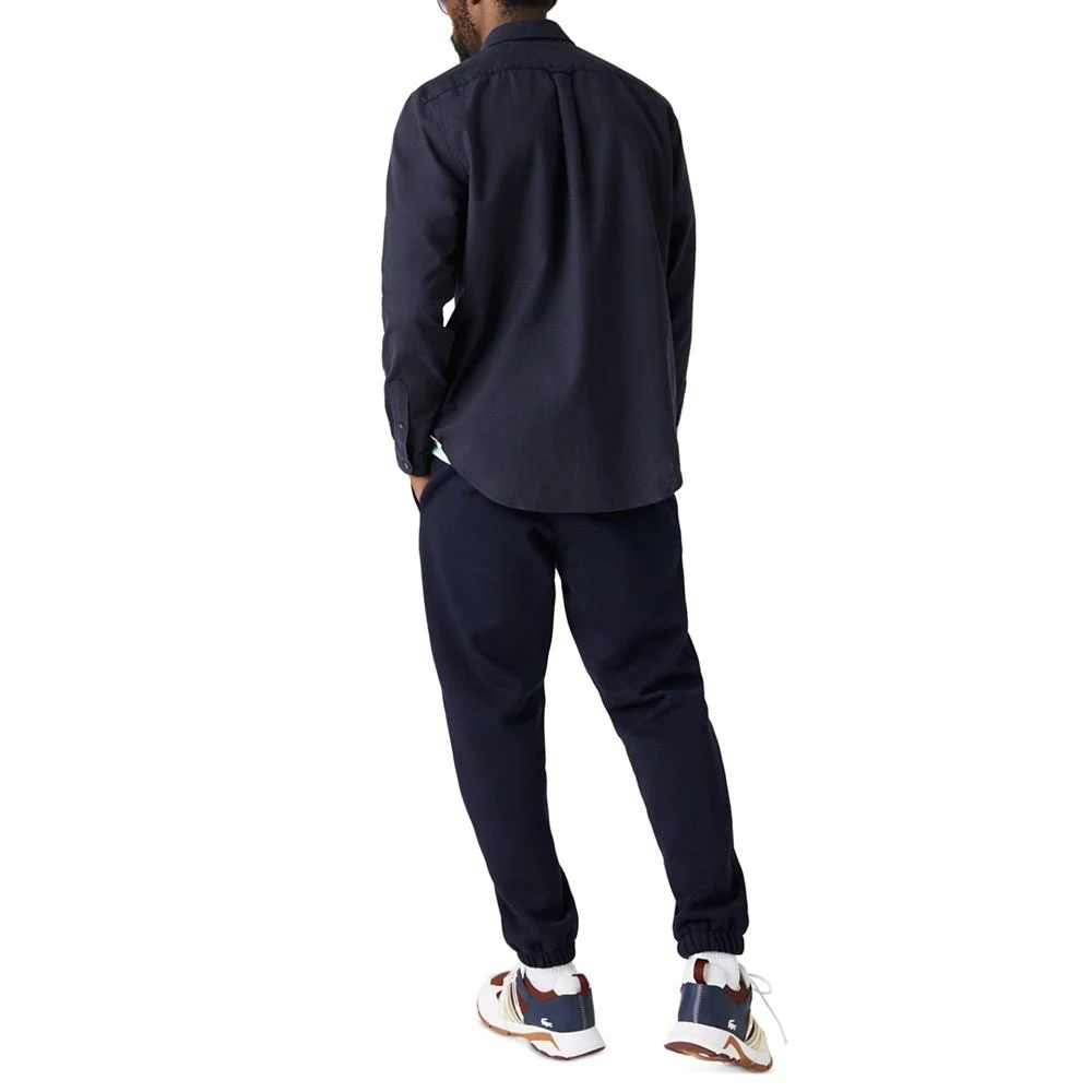 商品Lacoste|Men's Regular Fit Long-Sleeve Solid Oxford Shirt,价格¥768,第2张图片详细描述